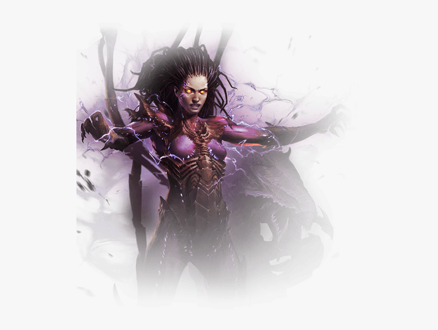 Kerrigan Starcraft Png, Transparent Png, Free Download