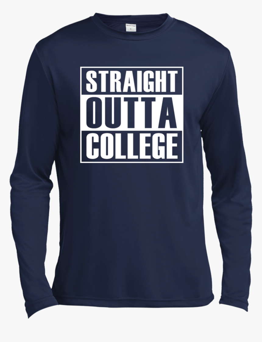 Graduation 2017 Straight Outta College Shirt, Hoodie, - Shirt, HD Png Download, Free Download