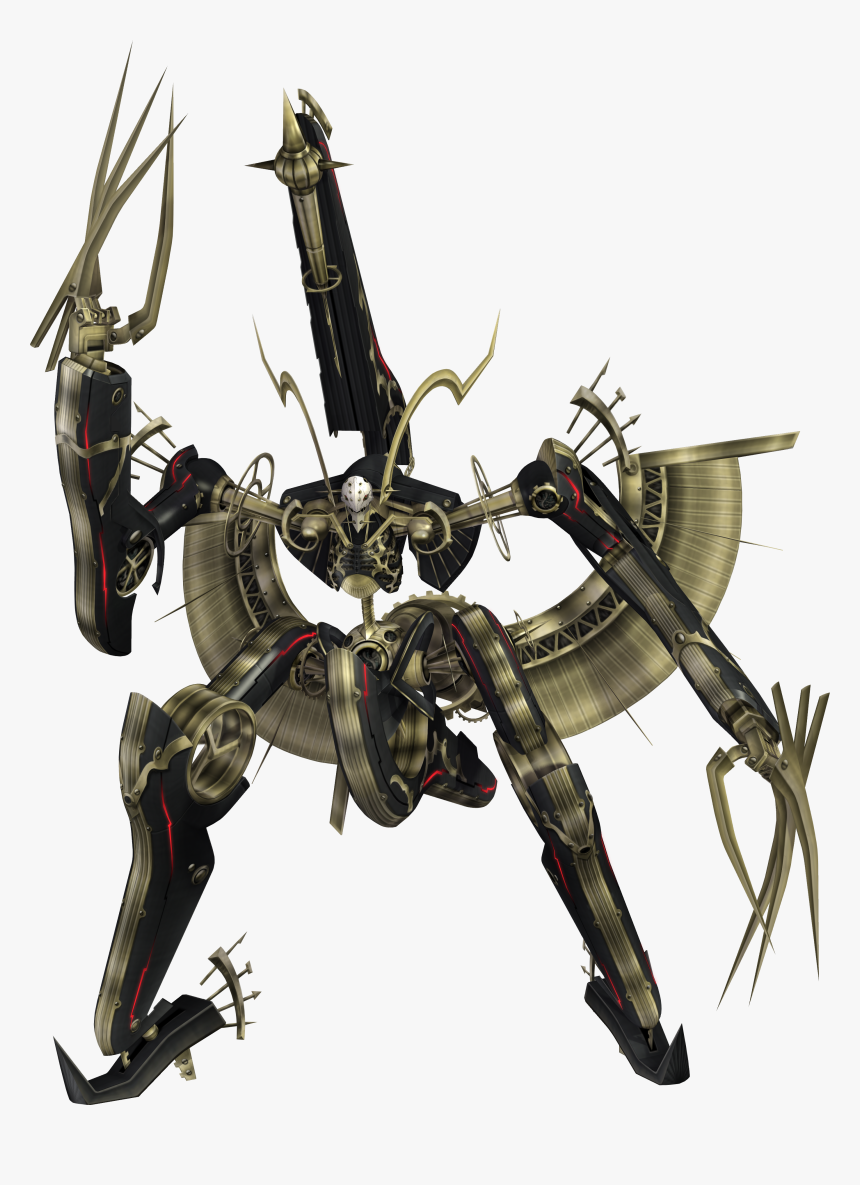 Chara044 - Metal Face Xenoblade, HD Png Download, Free Download