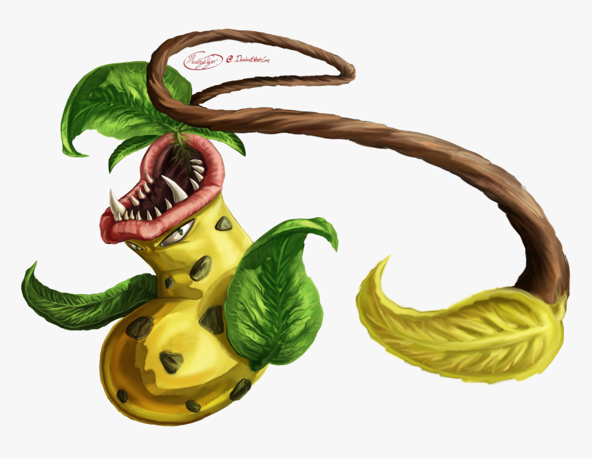 Victreebel Used Vine Whip By Muddytiger , Png Download - Victreebel Png, Transparent Png, Free Download