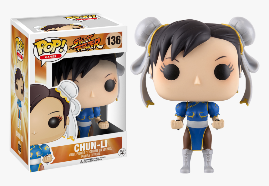 Funko Pop Street Fighter Chun Li 136, HD Png Download, Free Download