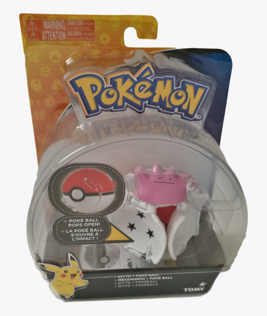 Pokemon Throw N Pop Poke Ball Figure, HD Png Download, Free Download