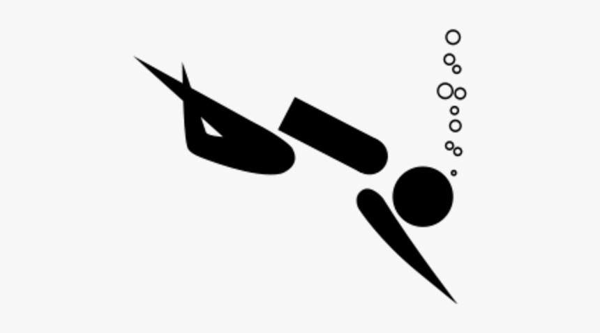 Px Diving Pictogram Free - Scuba Diver Pictogram, HD Png Download, Free Download