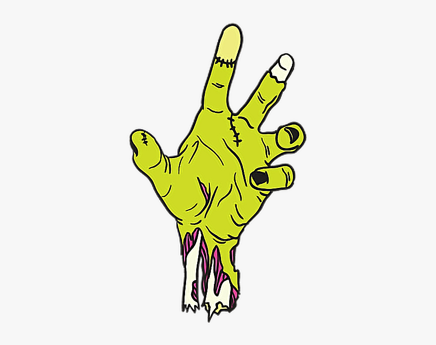 #halloween #tumblr #zombies #stickers #icon - Halloween Stickers Png, Transparent Png, Free Download