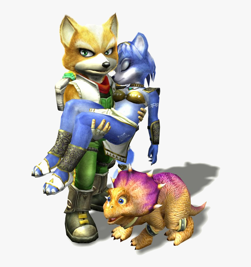 Star Fox Adventures Fox And Krystal , Png Download - Star Fox Adventures Fox And Krystal, Transparent Png, Free Download