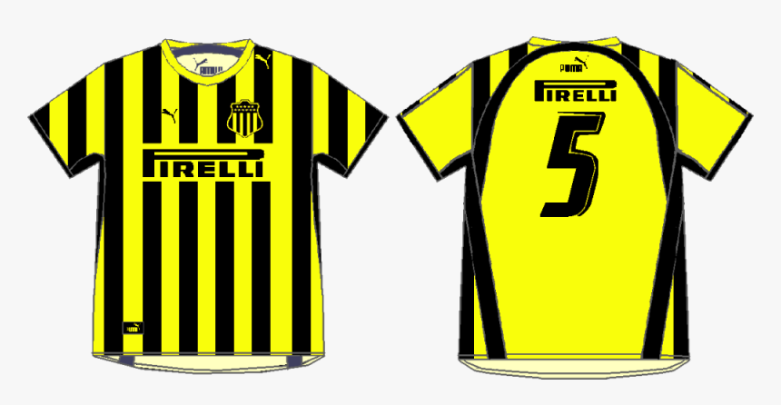 2006-07 Camiseta Peñarol - Camiseta Peñarol 2006, HD Png Download, Free Download