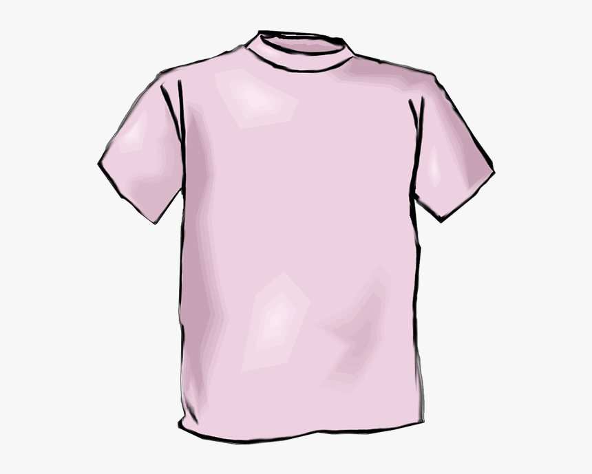 Camiseta, Camisetas, Manga Corta, Sin Cuello - รูป เสื้อ ยืด การ์ตูน, HD Png Download, Free Download