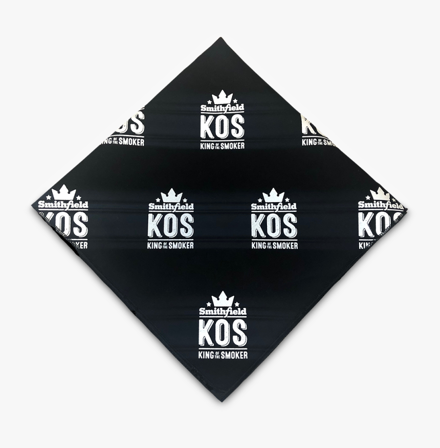 2018 King Of The Smoker Bandana - Triangle, HD Png Download, Free Download