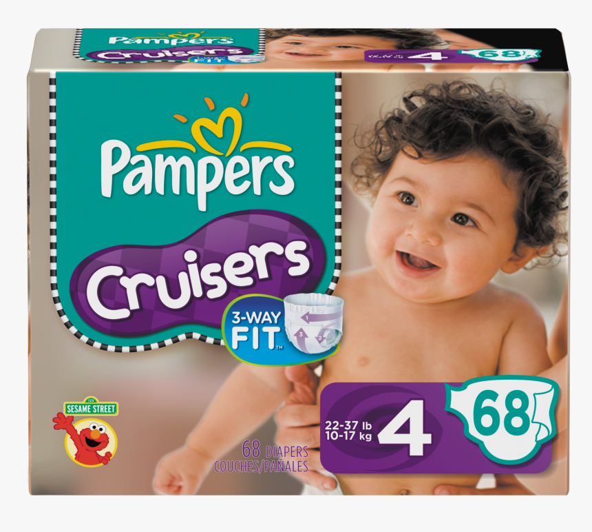 Pampers Cruisers With 3-way Fit - Pampers Easy Up Pants, HD Png Download, Free Download