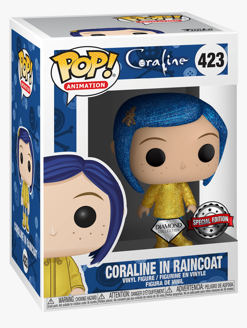 Coraline Diamond Funko Pop, HD Png Download, Free Download