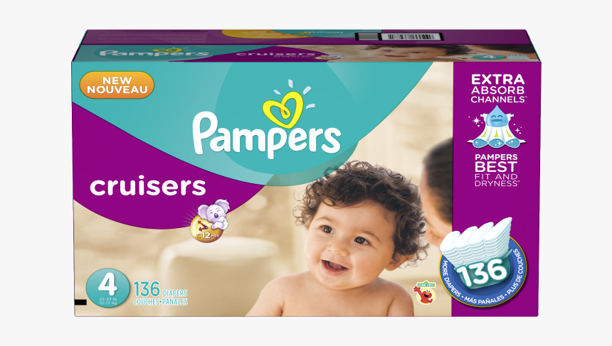 Pampers Cruiser Update - Pampers Cruisers Size 5 Weight, HD Png Download, Free Download