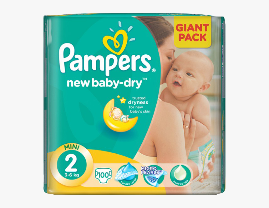 Изображение Pampers New Baby Dry No2 Caga Arlygy 3 - Pamper For Baby Size 2, HD Png Download, Free Download