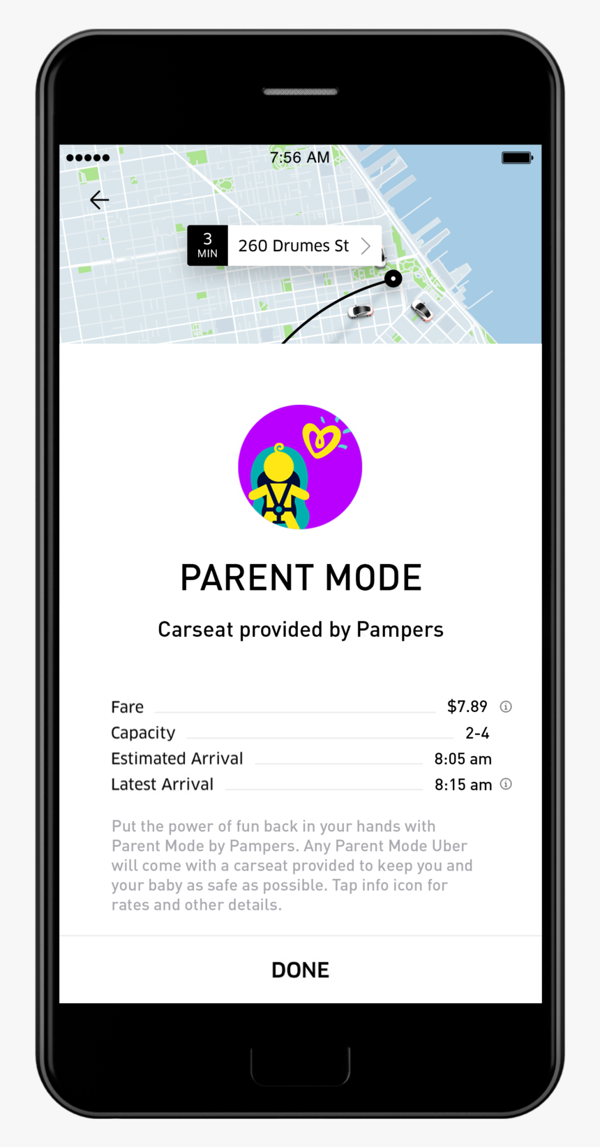 Pampers Uber 2 - Google Store Visits Ads, HD Png Download, Free Download