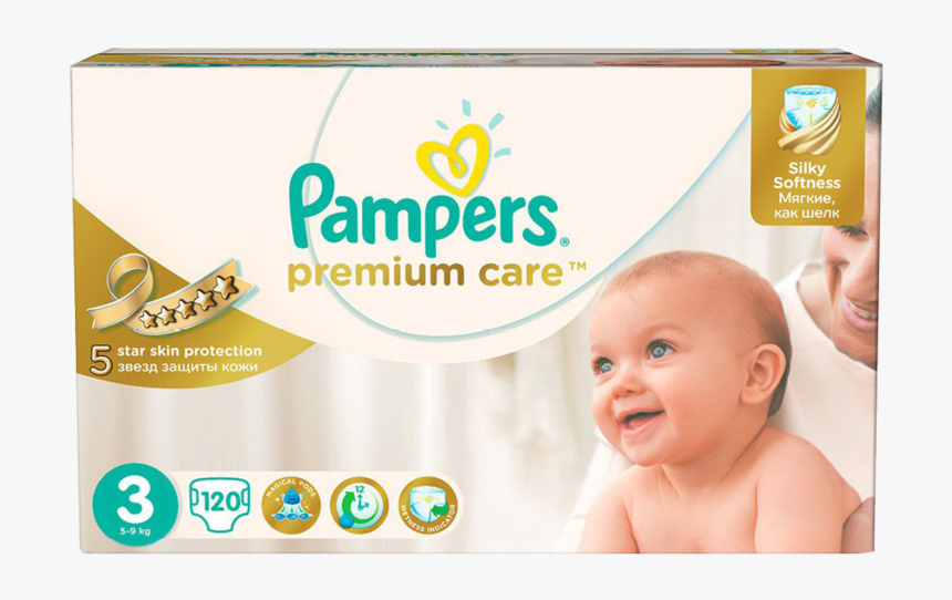 Pampers Premium Care New Baby 3, 120"s"

 
 Data Rimg="lazy"
 - Pampers Premium Care 3 120, HD Png Download, Free Download