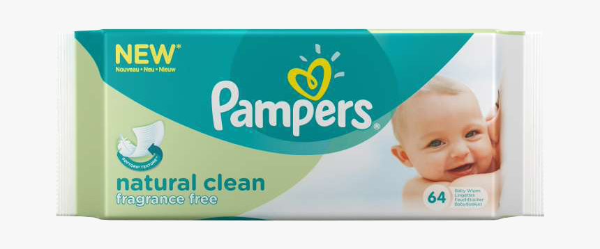 [suning Tesco] Pampers Baby Wipes Naturally Pure Series - Baby, HD Png Download, Free Download