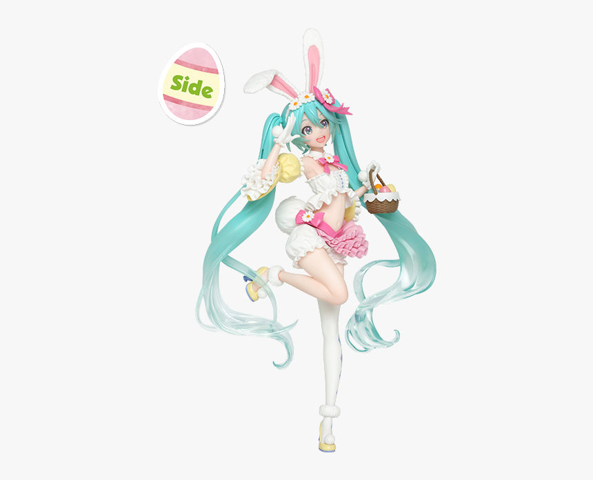 Vocaloid Hatsune Miku Spring Easter Ver - Hatsune Miku Bunny Figure, HD Png Download, Free Download