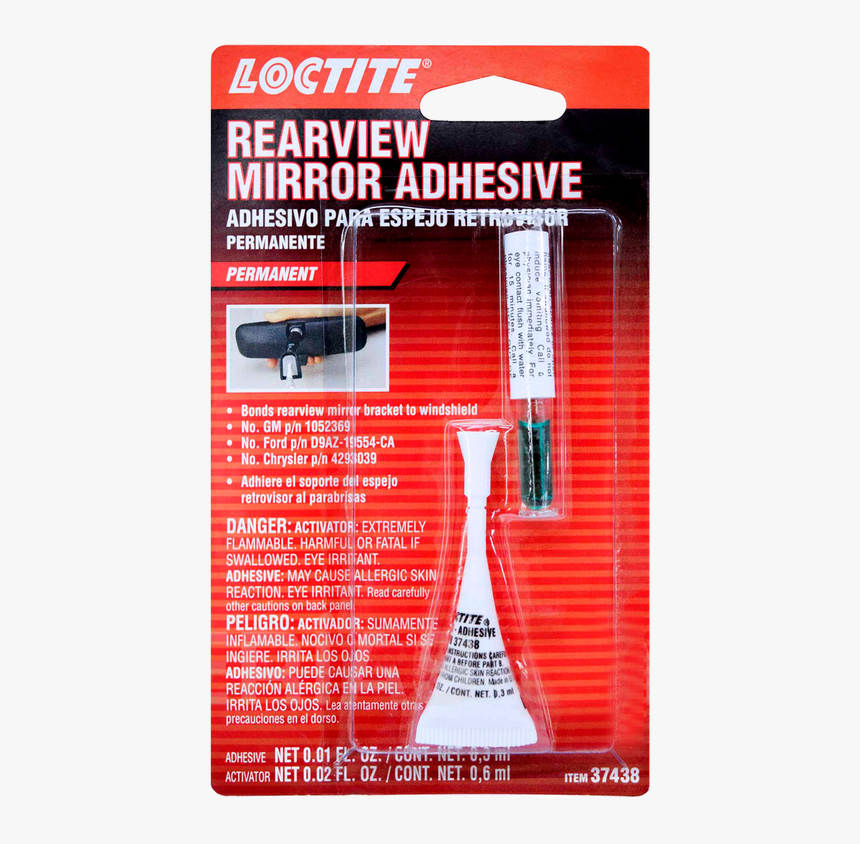 Loctite - Loctite Rearview Mirror Adhesive, HD Png Download, Free Download
