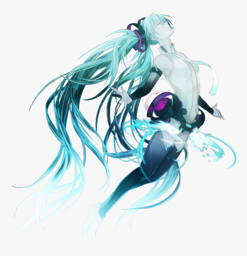 Hatsune Miku Append Art, HD Png Download, Free Download