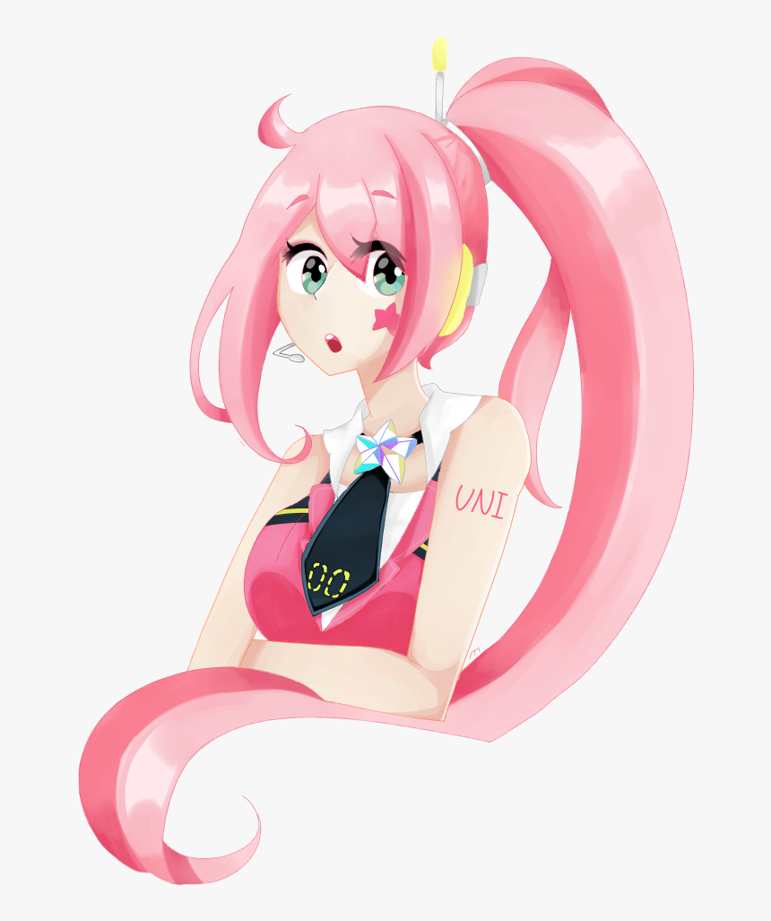 Vocaloid 4 Uni - Cartoon, HD Png Download, Free Download