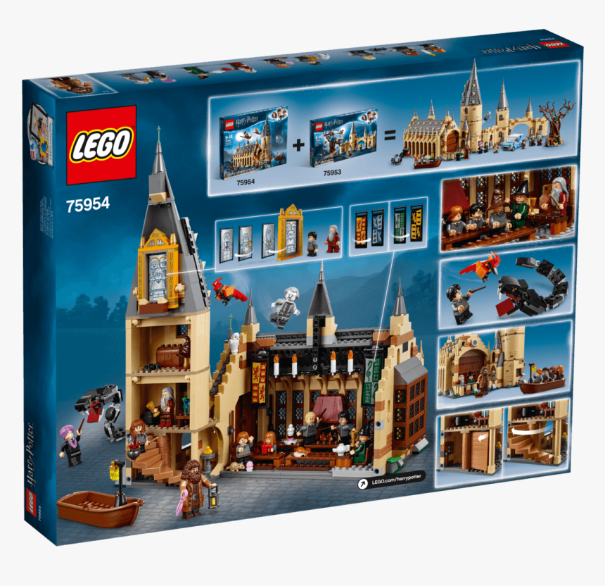 Professor Mcgonagall Lego Harry Potter Figur Aus - Lego Hogwarts Great Hall, HD Png Download, Free Download