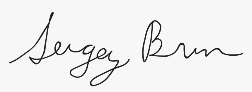Barack Obama Signature Png , Png Download - Larry Page And Sergey Brin Signature, Transparent Png, Free Download