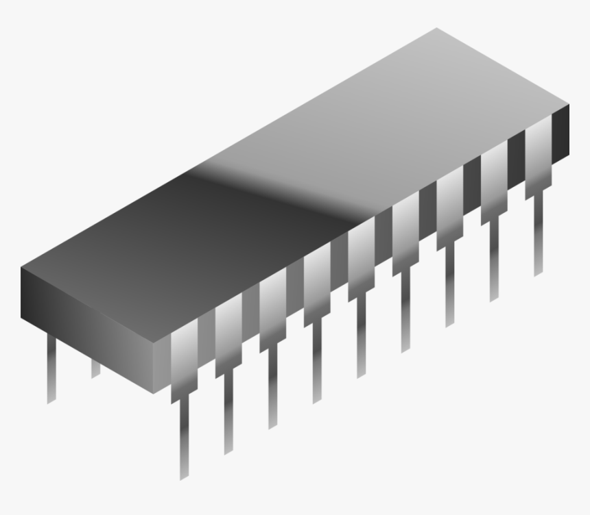 Angle,passive Circuit Component,transistor - Integrated Circuit Transparent Background, HD Png Download, Free Download
