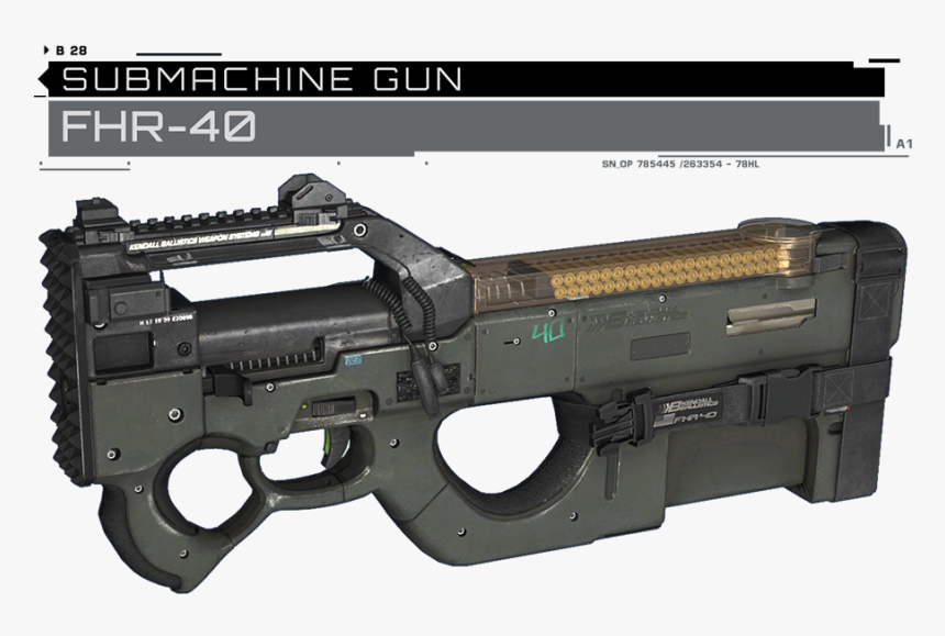 Fhr 40 Smg, HD Png Download, Free Download