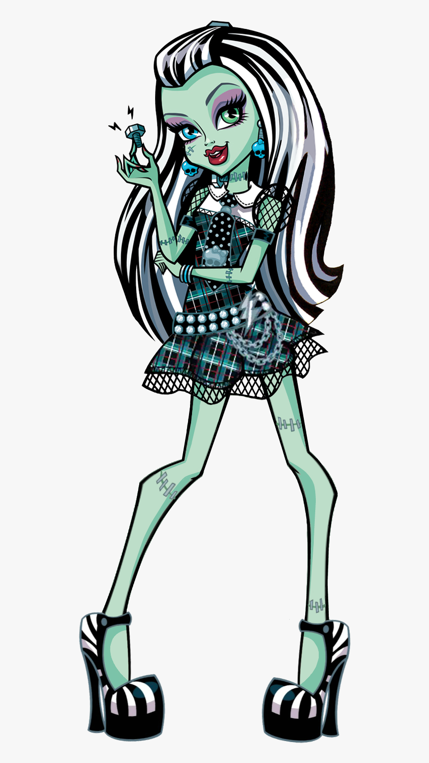 Monster High Art, Monster High Dolls, Mattel, Ever - Monster High Art Frankie Stein, HD Png Download, Free Download