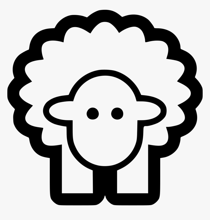 Sheep - Sheep Stencils, HD Png Download, Free Download
