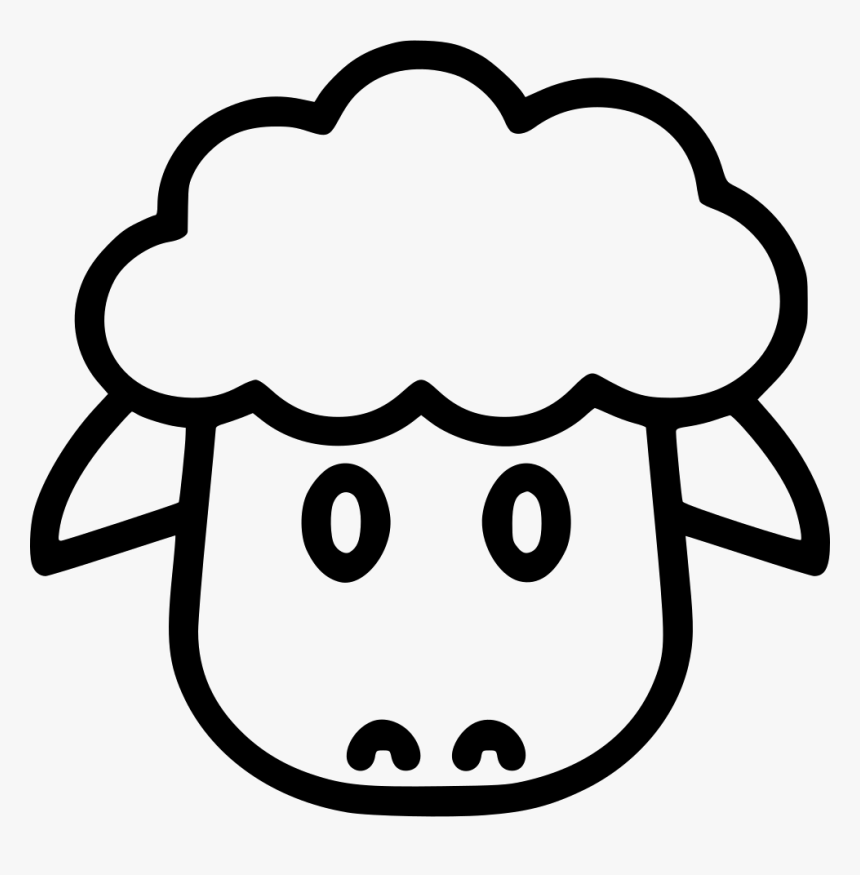 Face Sheep Png - Sheep Face Icon, Transparent Png, Free Download