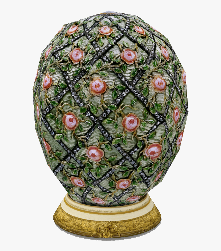 Rose Trellis Egg - Lampshade, HD Png Download, Free Download