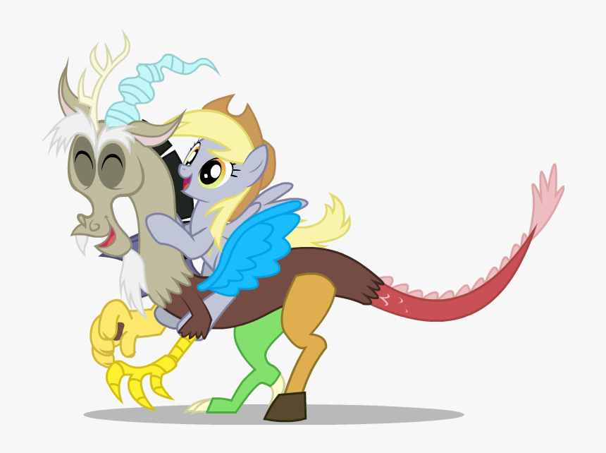 #discord #derpy #mlp - Mlp Discord And Derpy, HD Png Download, Free Download
