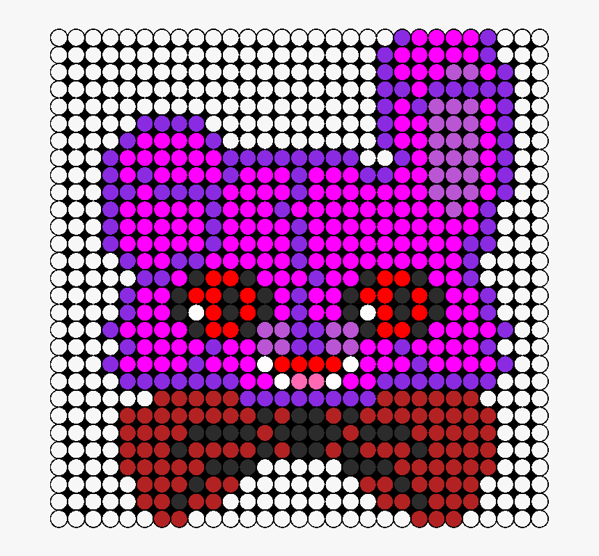 Five Nights At Freddys Bonnie Bunny Perler Perler Bead - Wolverine Perler Bead Pattern, HD Png Download, Free Download