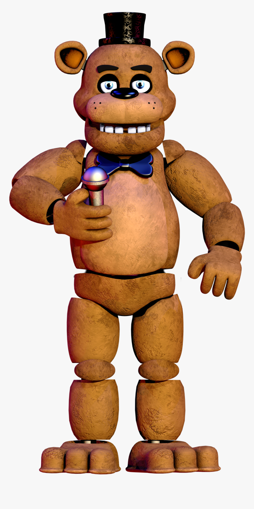Fnaf Freddy Png - Full Body Freddy Fazbear, Transparent Png - kindpng.