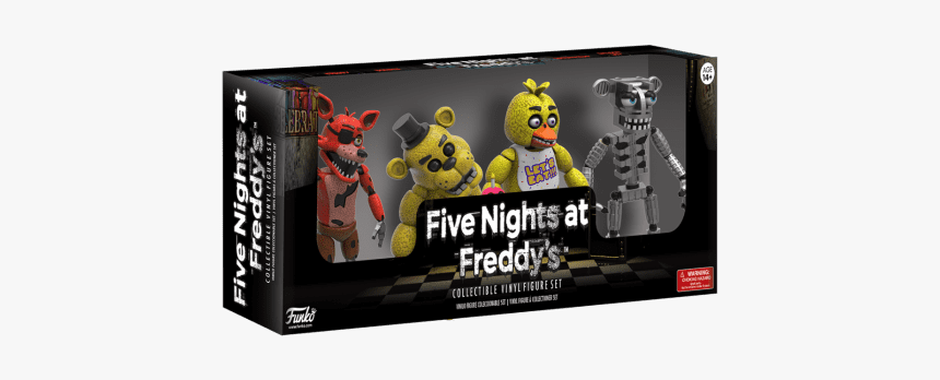 Five Nights At Freddy's 4 Pack Figures, HD Png Download, Free Download