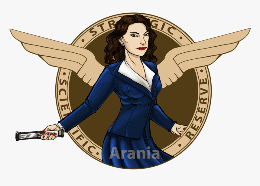 Agent Carter - Illustration, HD Png Download, Free Download