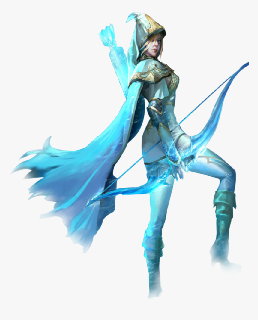 Freljord Ashe Skin - Freljord Ashe Old Skin, HD Png Download, Free Download