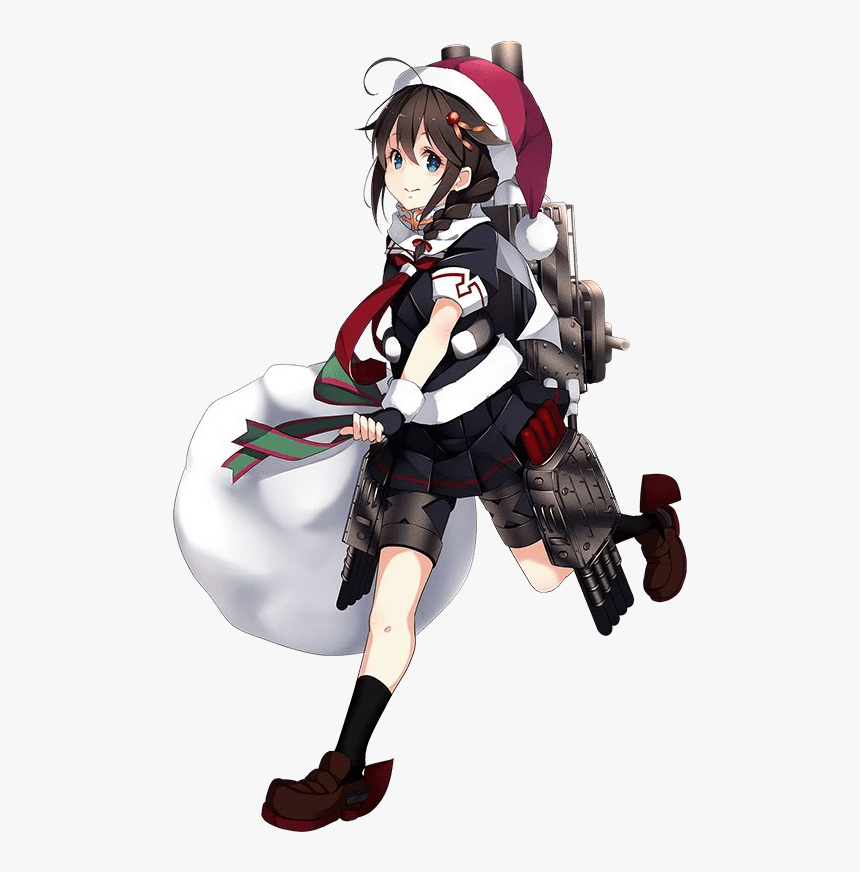 Kantai Collection Kancolle 105 Christmas Dd Shigure - Kancolle Shigure Christmas, HD Png Download, Free Download
