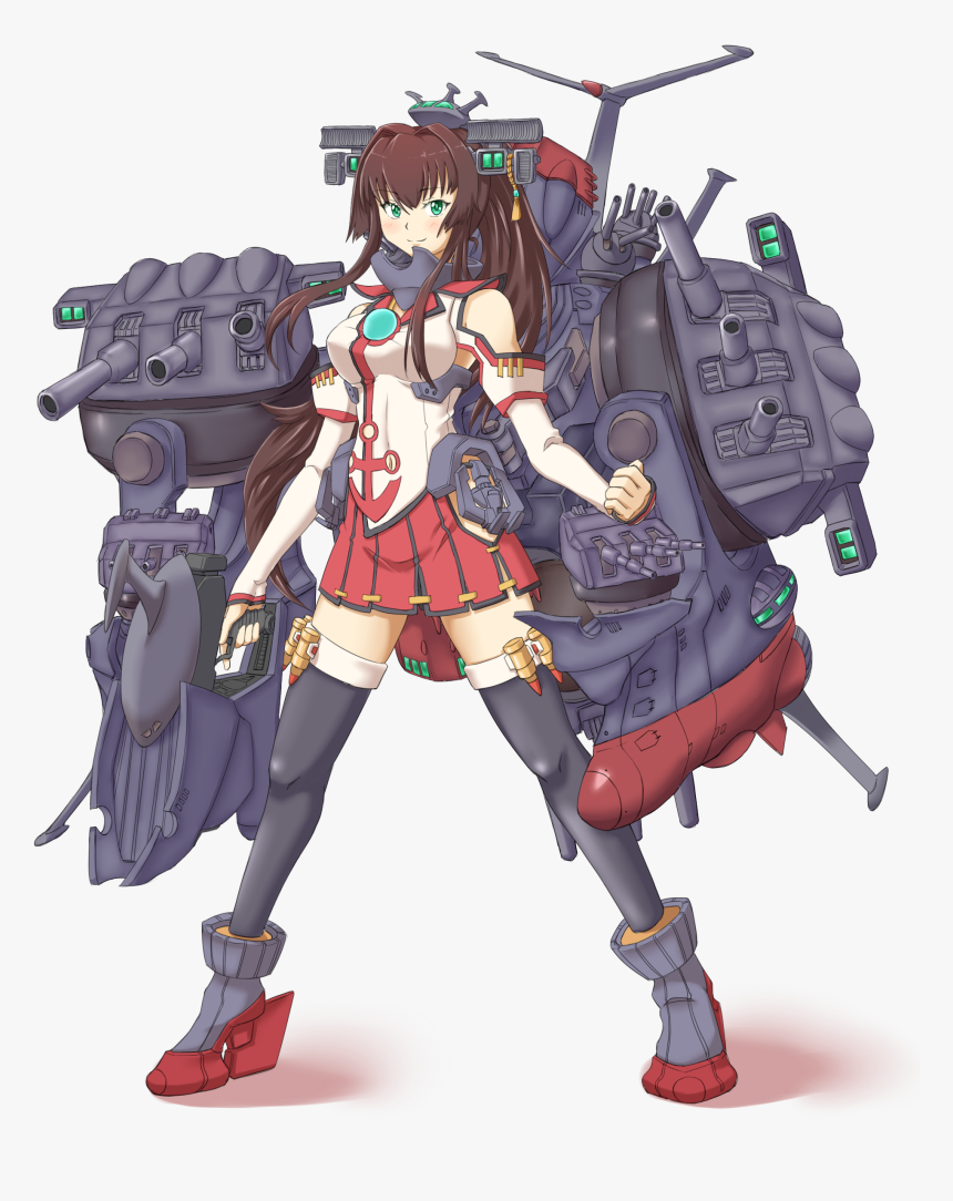 Transparent Sheena Fujibayashi Png - Kancolle Space Battleship Yamato, Png Download, Free Download