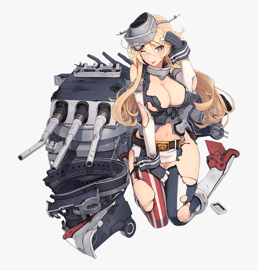 Kancolle Wiki - Uss North Carolina Kantai Collection, HD Png Download, Free Download