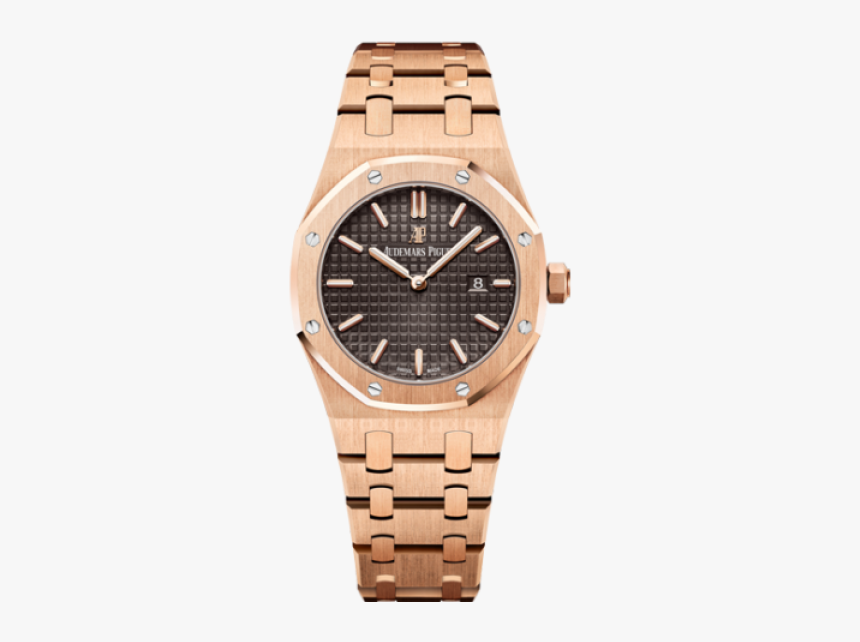 Audemars Piguet Royal Oak Rose Gold Lady, HD Png Download, Free Download