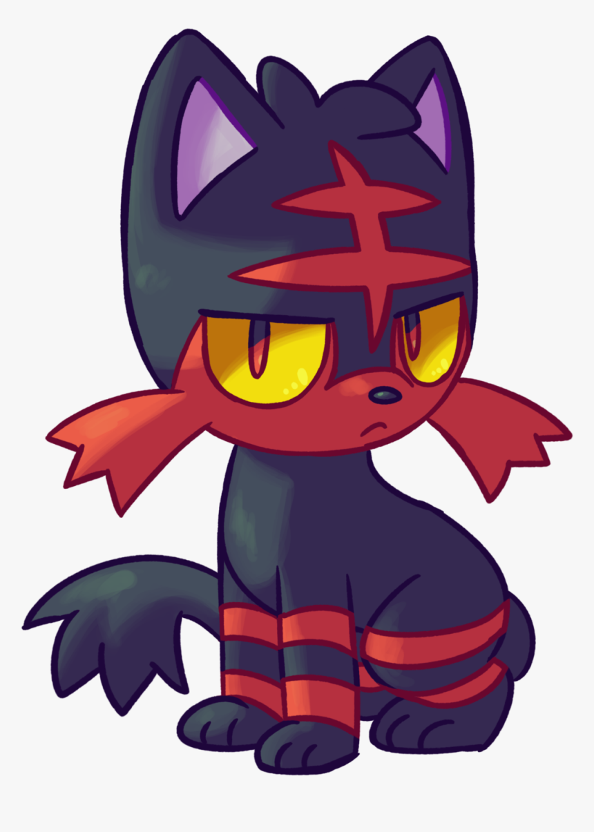 Let’s See Who’s The Most Popular Of The Alola Starters - Imagens Do Pokemon Litten, HD Png Download, Free Download