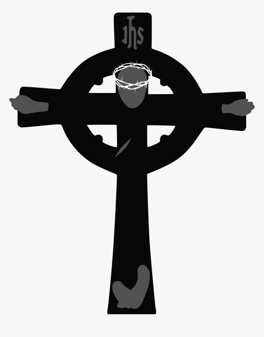 Stained Glass Cross Clip Art - Cross, HD Png Download, Free Download