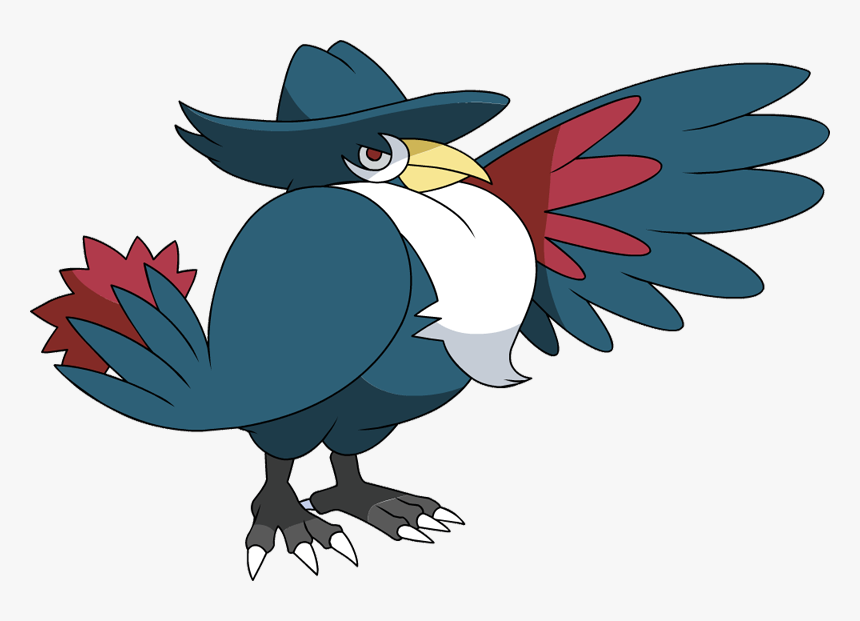 Pokemon Honchkrow Png, Transparent Png, Free Download