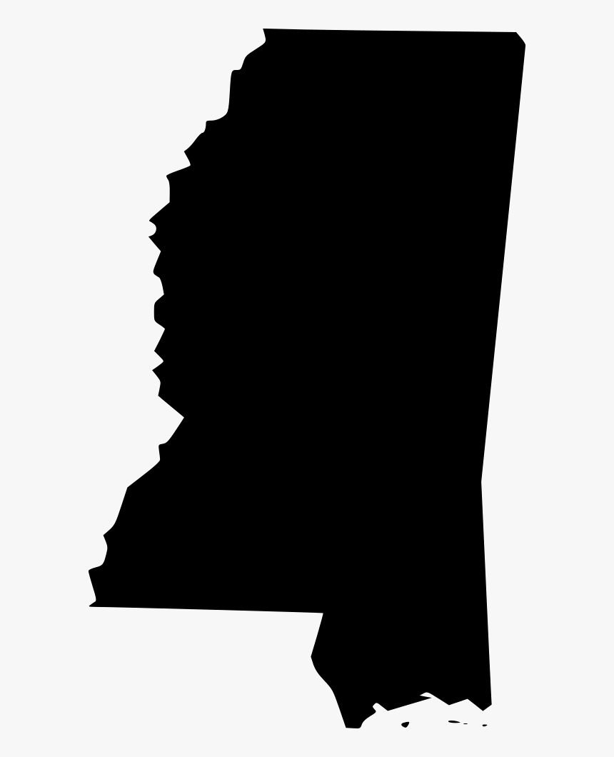 Mississippi Ms - Mississippi Silhouette Vector Free, HD Png Download, Free Download