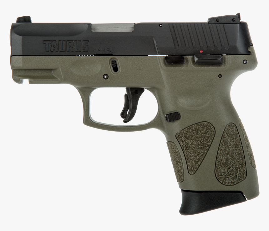 G2c Pistols - Taurus G2c Olive Green, HD Png Download, Free Download