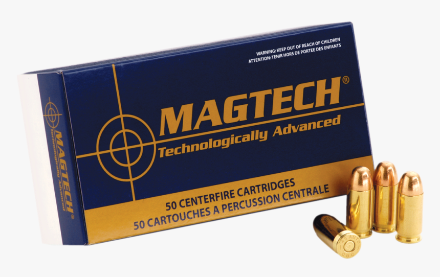 Magtech 9a Sport Shooting 9mm Luger 115 Gr Full Metal - Magtech, HD Png Download, Free Download