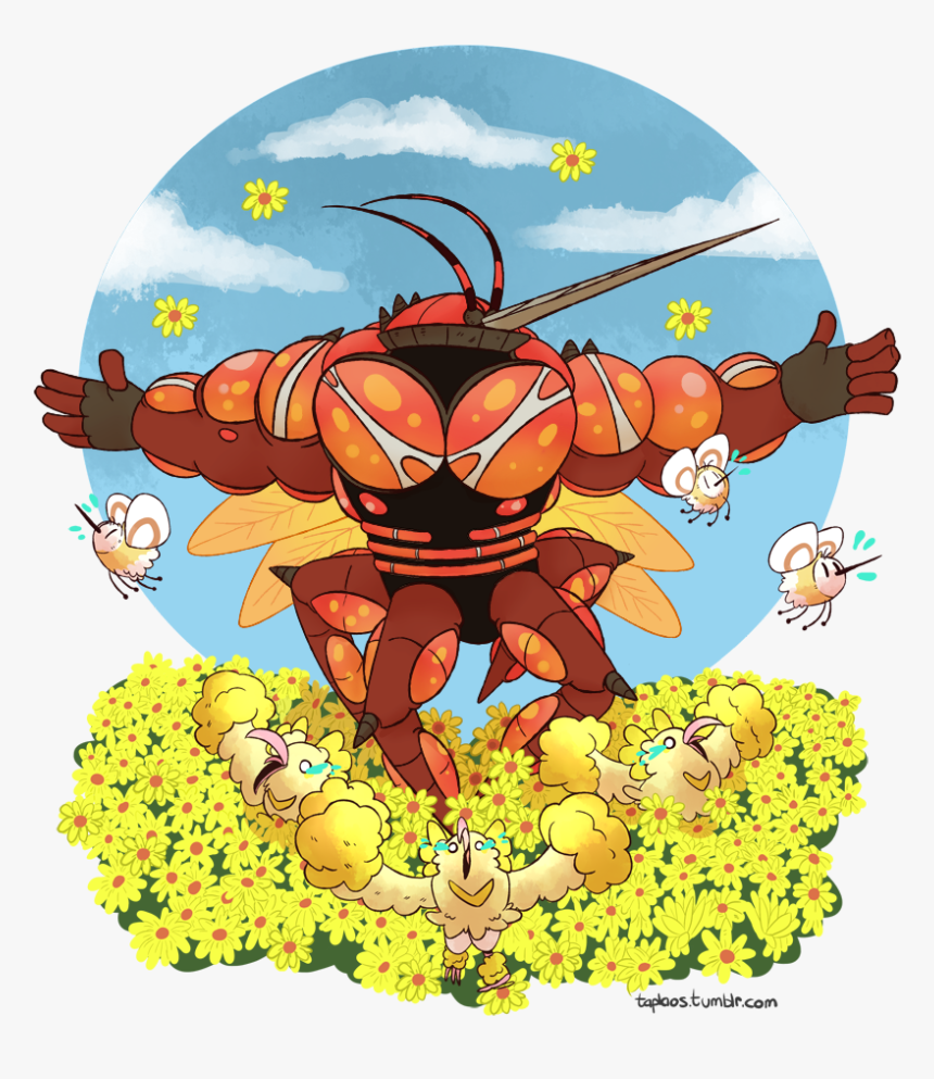 Pokemon Buzzwole And Cutiefly, HD Png Download, Free Download