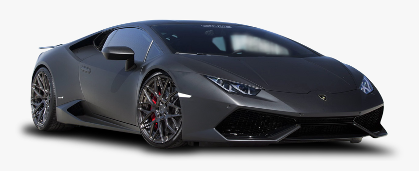 Lamborghini Huracan Black Png, Transparent Png, Free Download