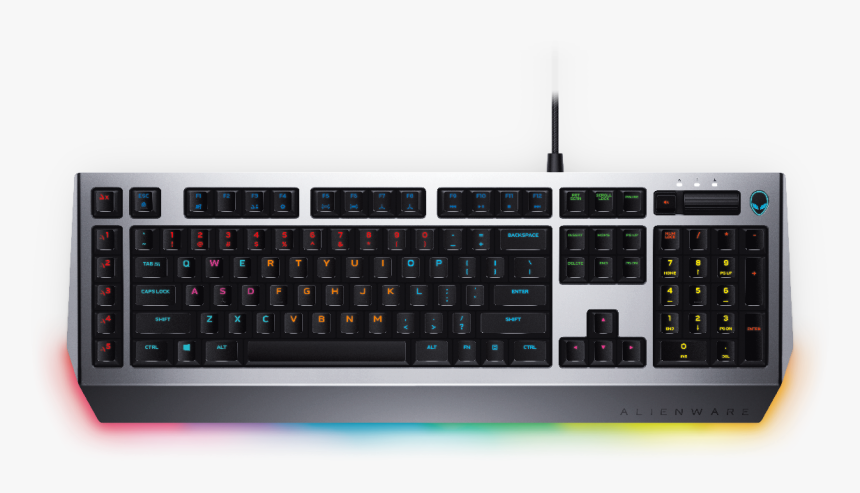 Alienware"s Lineup Of Gaming Hardware - Alienware Pro Gaming Keyboard Aw768, HD Png Download, Free Download